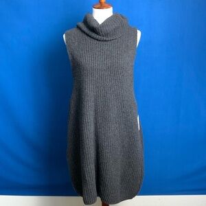 Free People cowl neck long sweater vest